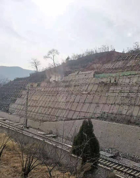 马鞍山花山区土钉墙