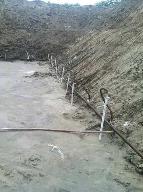 马鞍山花山区基坑降水